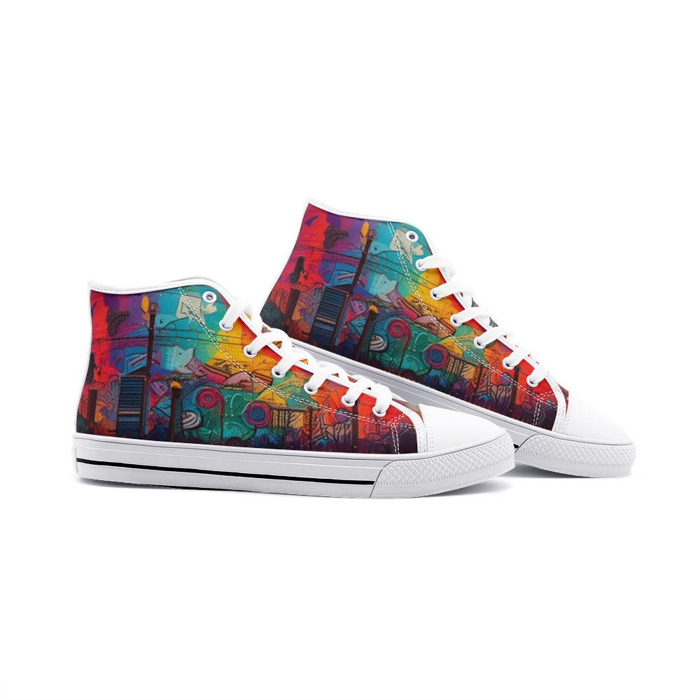 Streets Of Jozi : Canvas High Top