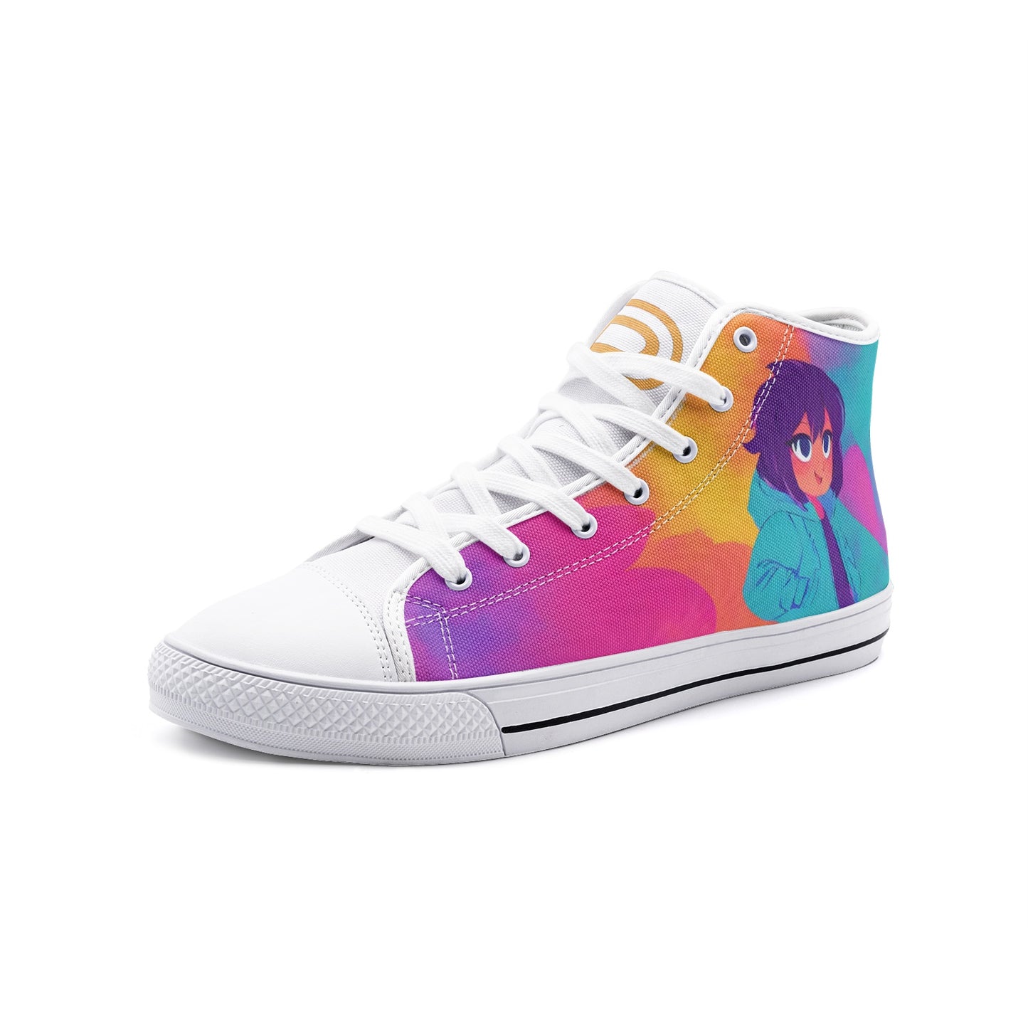 Chill Vibez : Canvas High Top